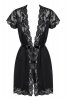 Peniuar Obsessive Peignoir 810-PEI-1 S-2XL